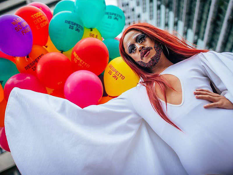 Balão Látex - Skol Parada LGBT