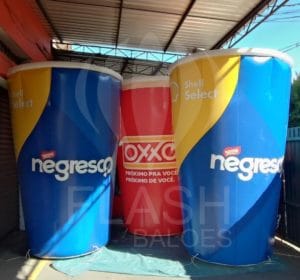 Réplica Inflável personalizado fabricado pela Flash Balões