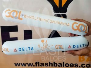 Batecos Infláveis personalizado fabricado pela Flash Balões