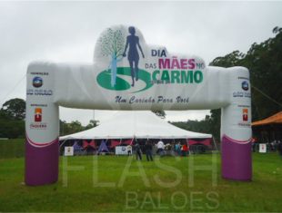 Portal Inflável - Parque do Carmo
