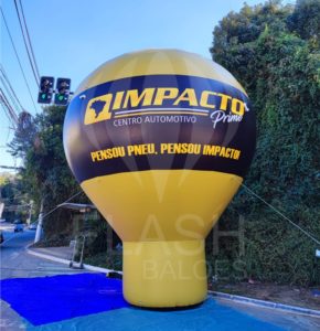 Roof Top Inflável personalizado fabricado pela Flash Balões